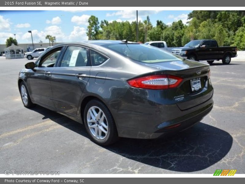 Magnetic Metallic / Dune 2015 Ford Fusion SE