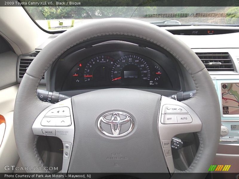 Black / Bisque 2009 Toyota Camry XLE V6