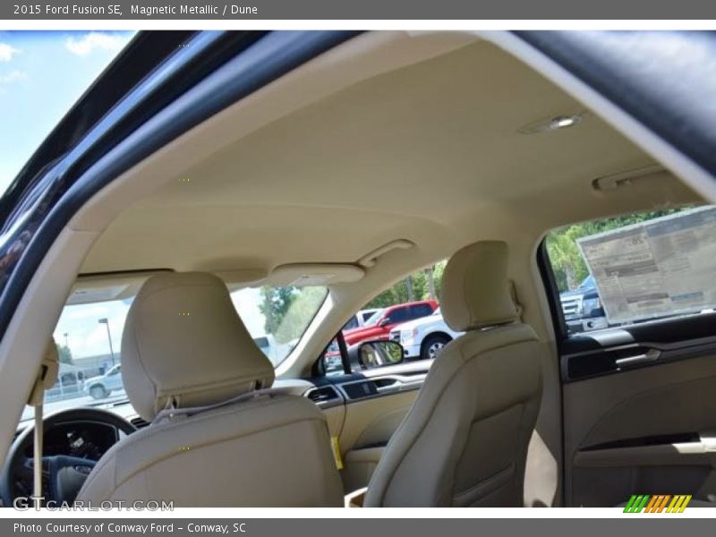 Magnetic Metallic / Dune 2015 Ford Fusion SE