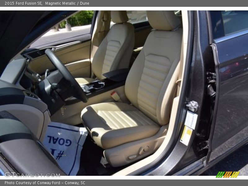 Magnetic Metallic / Dune 2015 Ford Fusion SE