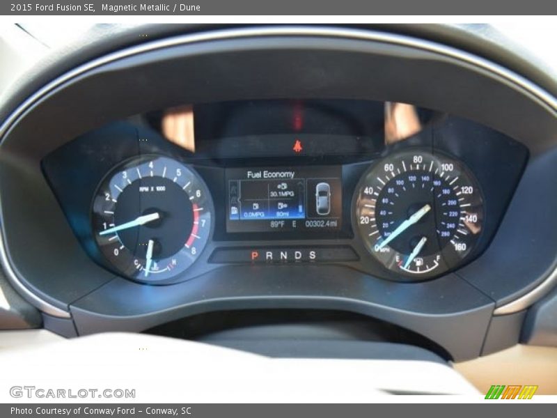 Magnetic Metallic / Dune 2015 Ford Fusion SE