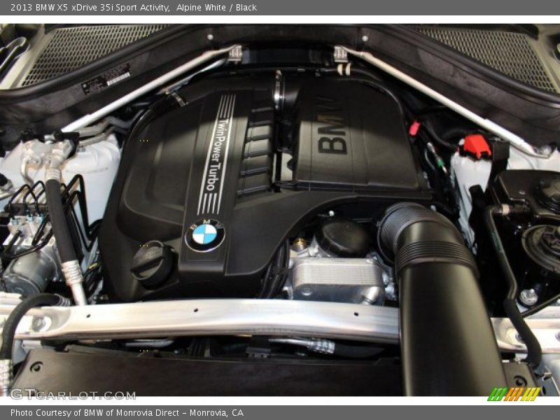 Alpine White / Black 2013 BMW X5 xDrive 35i Sport Activity