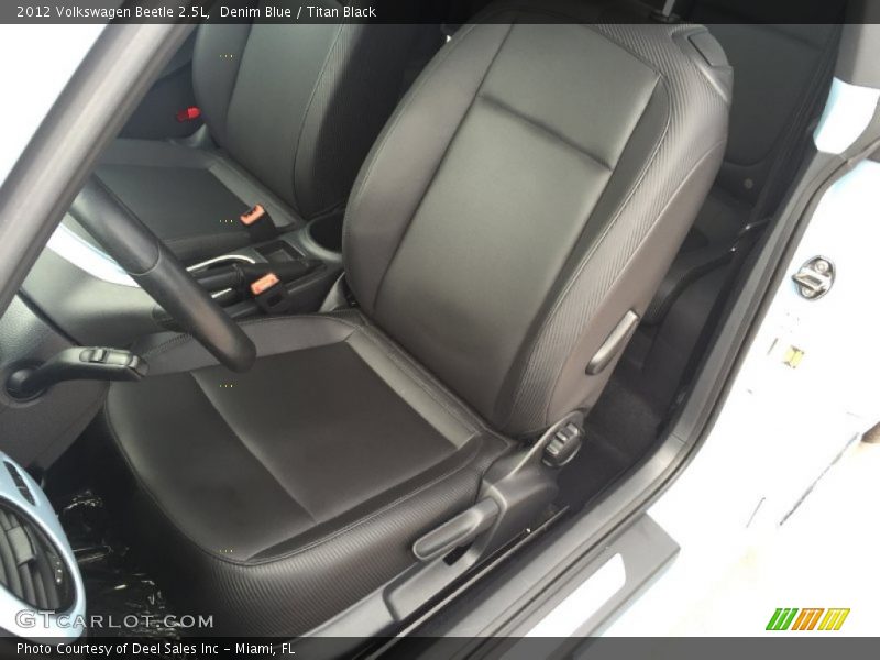 Denim Blue / Titan Black 2012 Volkswagen Beetle 2.5L