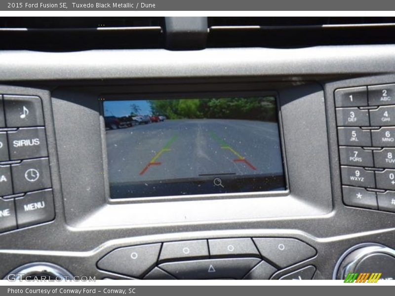 Tuxedo Black Metallic / Dune 2015 Ford Fusion SE