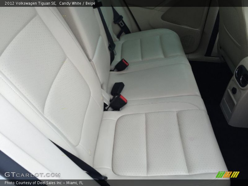 Candy White / Beige 2012 Volkswagen Tiguan SE