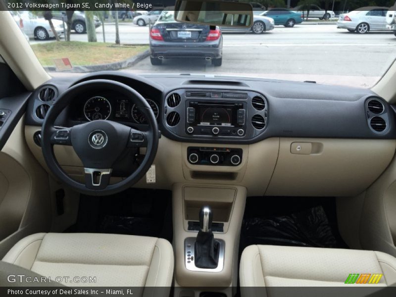 Candy White / Beige 2012 Volkswagen Tiguan SE