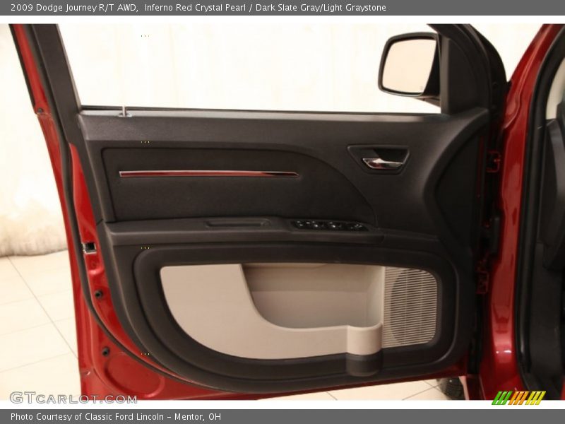 Inferno Red Crystal Pearl / Dark Slate Gray/Light Graystone 2009 Dodge Journey R/T AWD