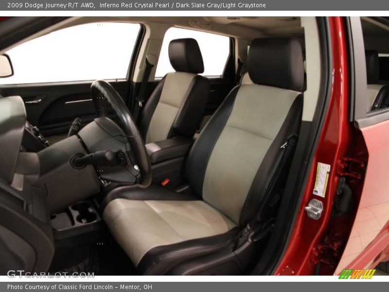 Inferno Red Crystal Pearl / Dark Slate Gray/Light Graystone 2009 Dodge Journey R/T AWD
