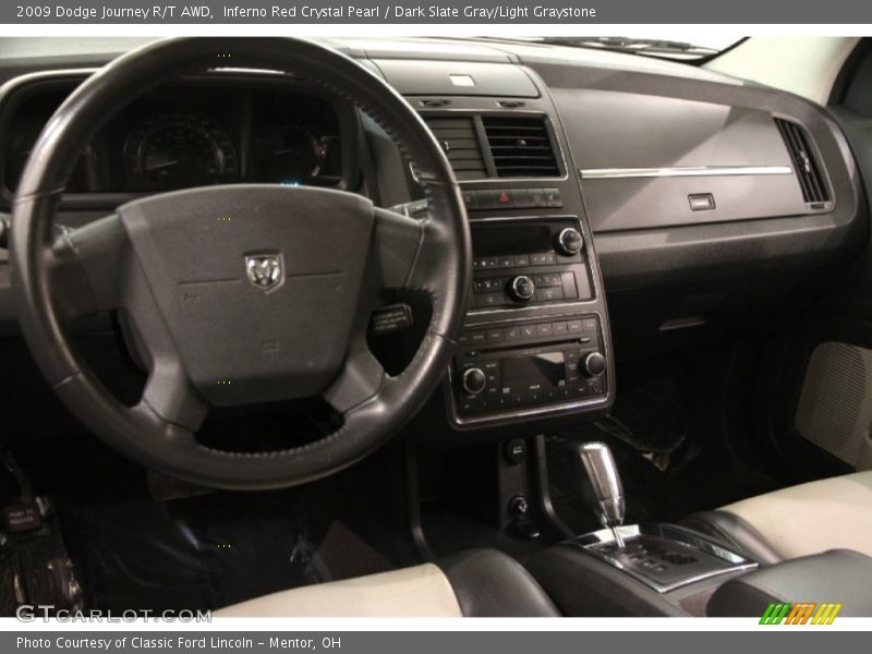 Inferno Red Crystal Pearl / Dark Slate Gray/Light Graystone 2009 Dodge Journey R/T AWD