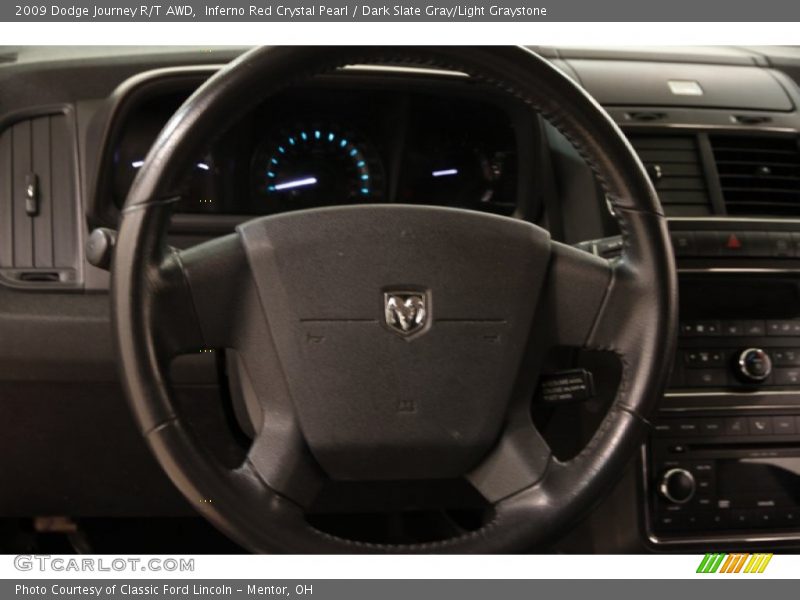 Inferno Red Crystal Pearl / Dark Slate Gray/Light Graystone 2009 Dodge Journey R/T AWD