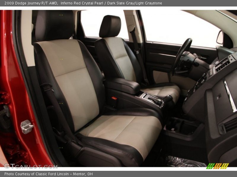 Inferno Red Crystal Pearl / Dark Slate Gray/Light Graystone 2009 Dodge Journey R/T AWD