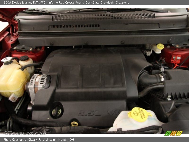 Inferno Red Crystal Pearl / Dark Slate Gray/Light Graystone 2009 Dodge Journey R/T AWD