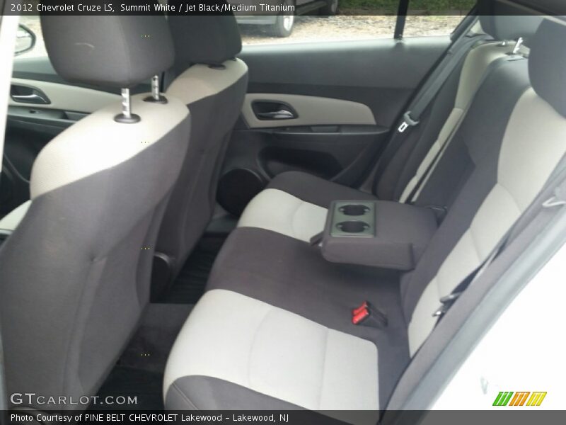 Summit White / Jet Black/Medium Titanium 2012 Chevrolet Cruze LS