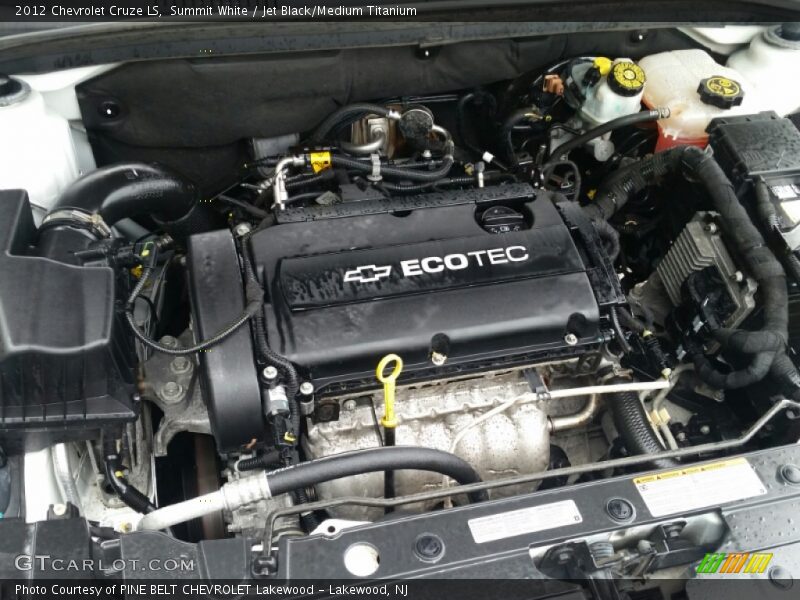 Summit White / Jet Black/Medium Titanium 2012 Chevrolet Cruze LS