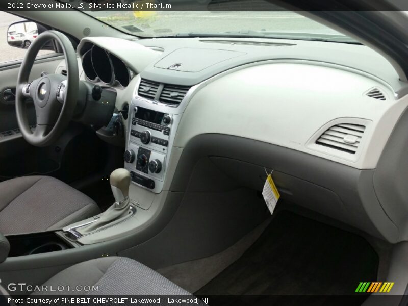 Silver Ice Metallic / Titanium 2012 Chevrolet Malibu LS