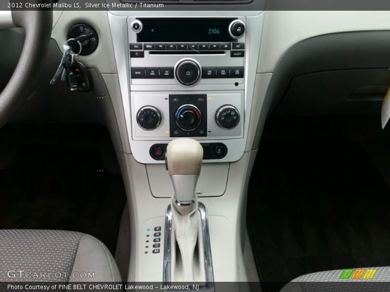 Silver Ice Metallic / Titanium 2012 Chevrolet Malibu LS