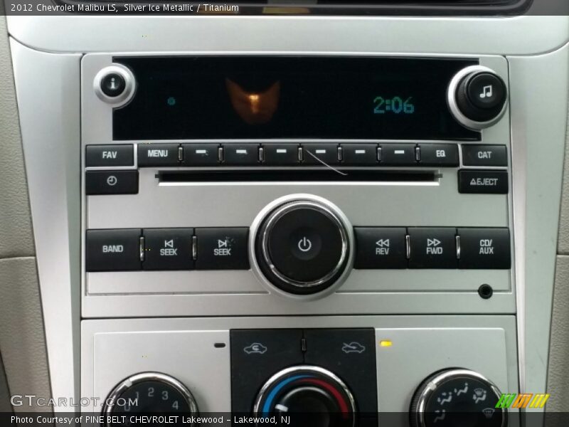 Silver Ice Metallic / Titanium 2012 Chevrolet Malibu LS