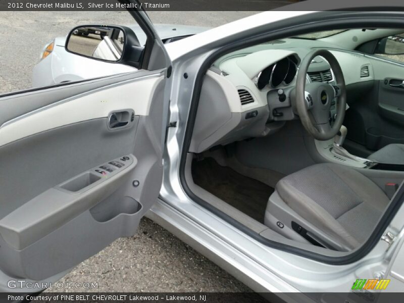Silver Ice Metallic / Titanium 2012 Chevrolet Malibu LS