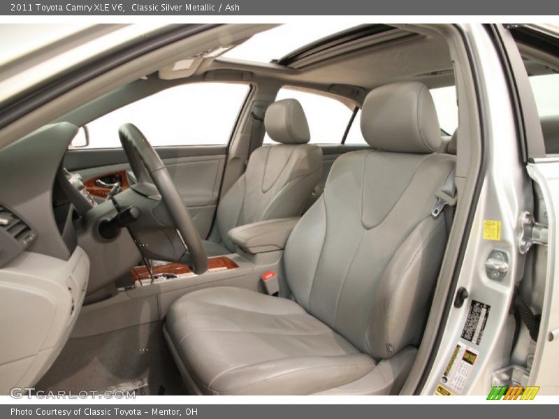 Classic Silver Metallic / Ash 2011 Toyota Camry XLE V6