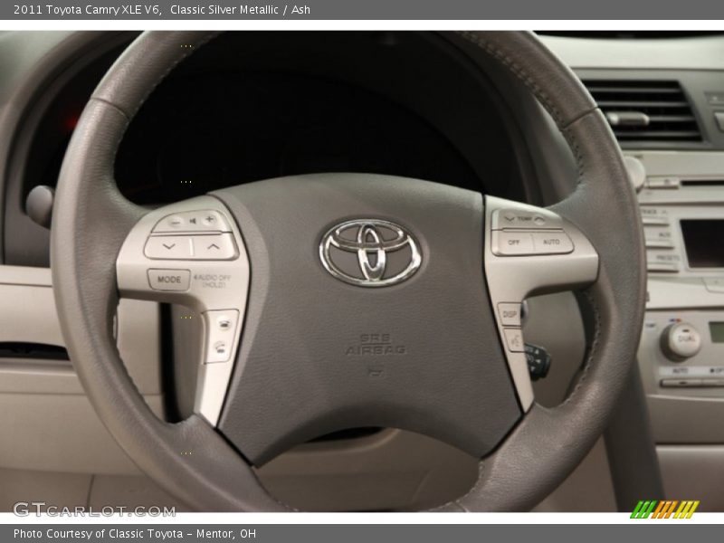 Classic Silver Metallic / Ash 2011 Toyota Camry XLE V6
