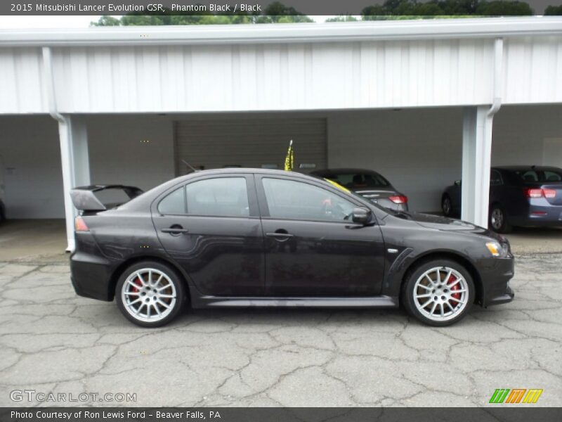  2015 Lancer Evolution GSR Phantom Black