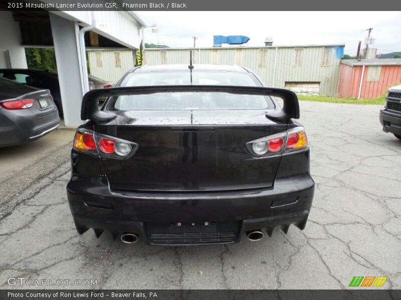 Exhaust of 2015 Lancer Evolution GSR