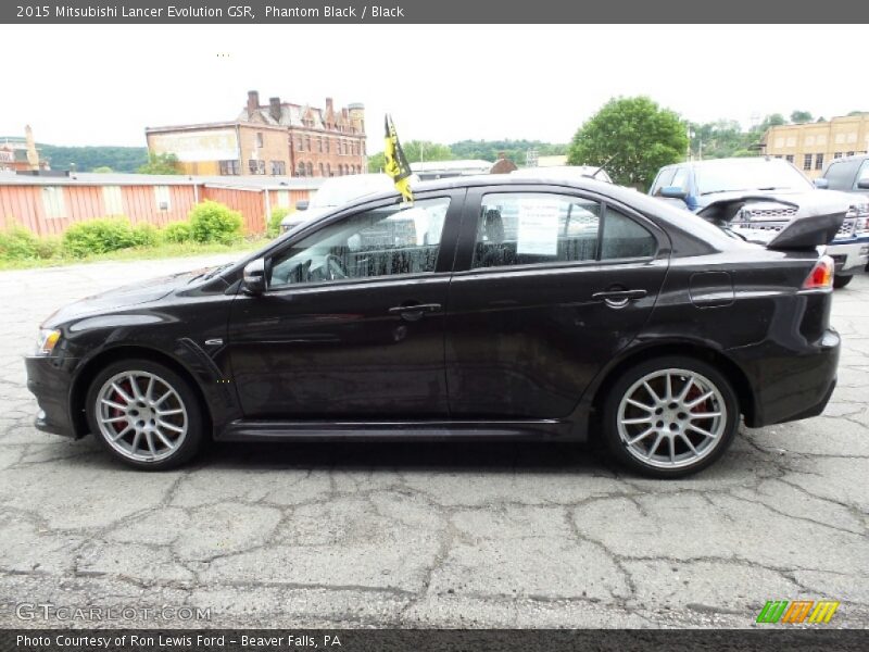  2015 Lancer Evolution GSR Phantom Black