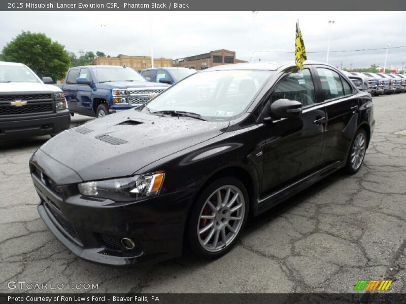 Front 3/4 View of 2015 Lancer Evolution GSR