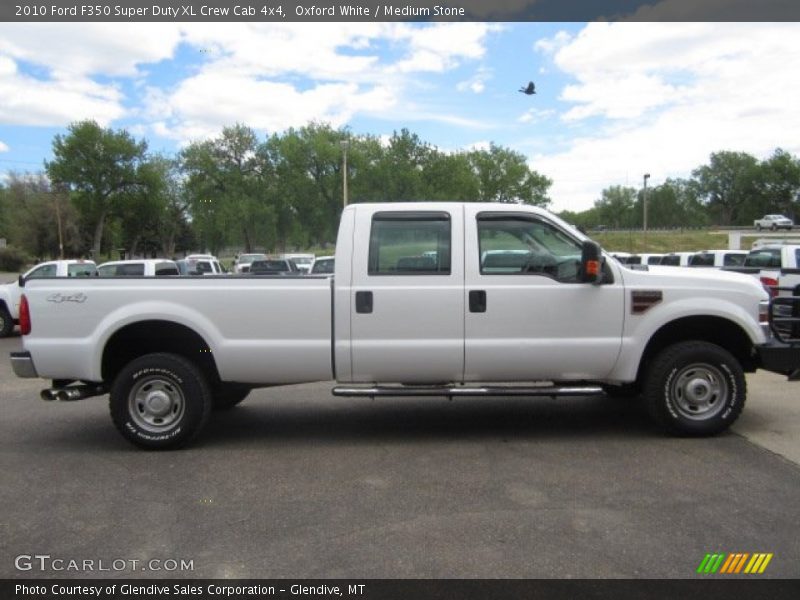 Oxford White / Medium Stone 2010 Ford F350 Super Duty XL Crew Cab 4x4