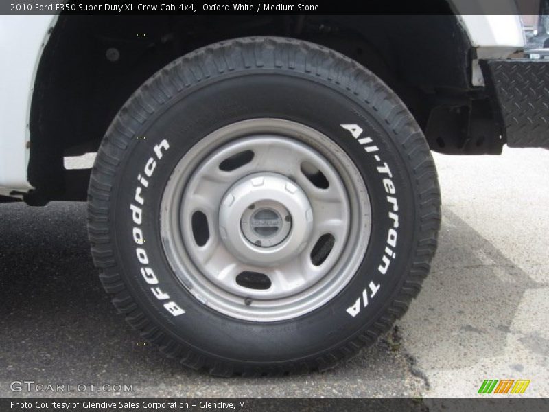 Oxford White / Medium Stone 2010 Ford F350 Super Duty XL Crew Cab 4x4