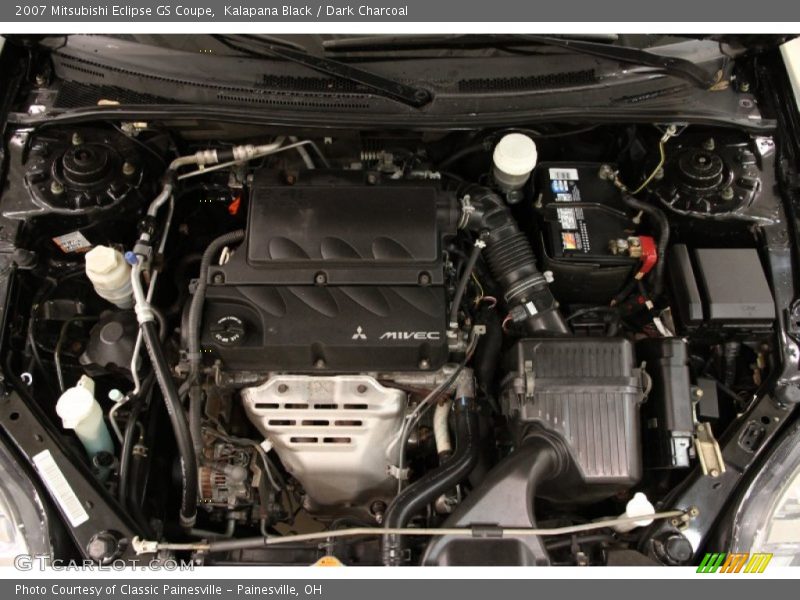 Kalapana Black / Dark Charcoal 2007 Mitsubishi Eclipse GS Coupe