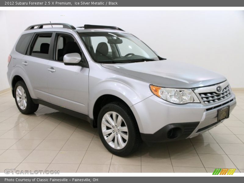Ice Silver Metallic / Black 2012 Subaru Forester 2.5 X Premium