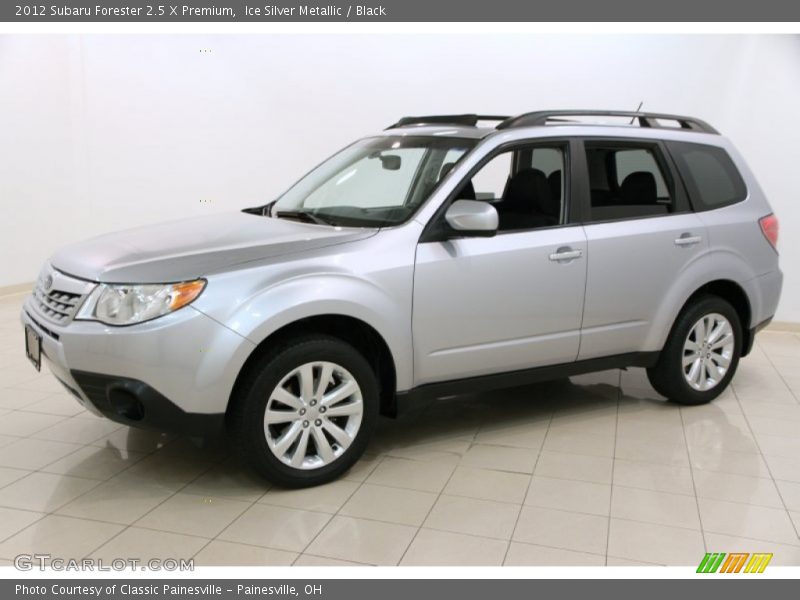 Ice Silver Metallic / Black 2012 Subaru Forester 2.5 X Premium