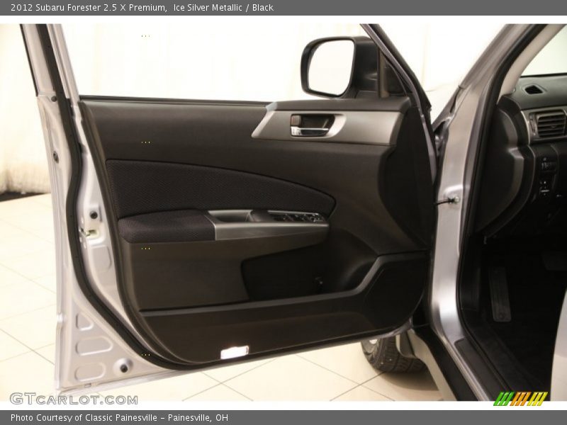 Ice Silver Metallic / Black 2012 Subaru Forester 2.5 X Premium