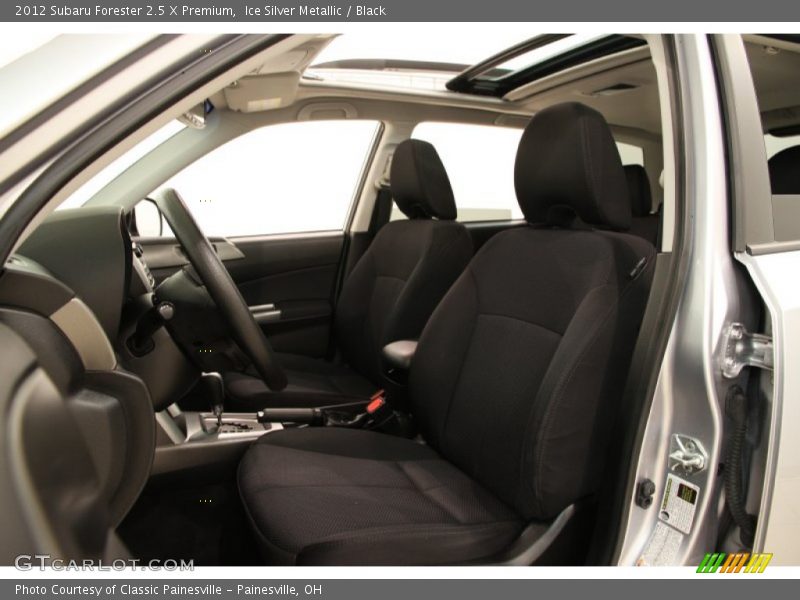  2012 Forester 2.5 X Premium Black Interior