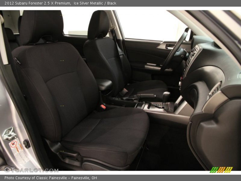 Ice Silver Metallic / Black 2012 Subaru Forester 2.5 X Premium