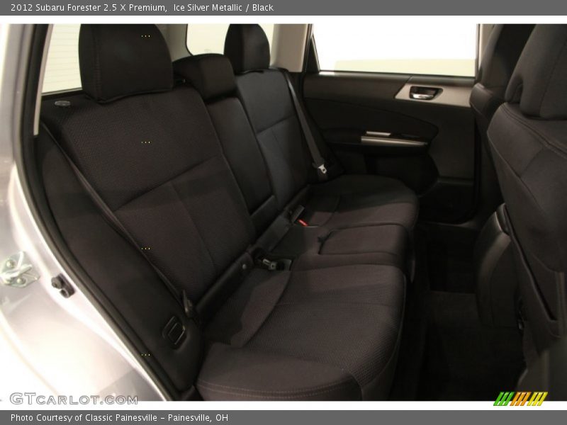 Ice Silver Metallic / Black 2012 Subaru Forester 2.5 X Premium