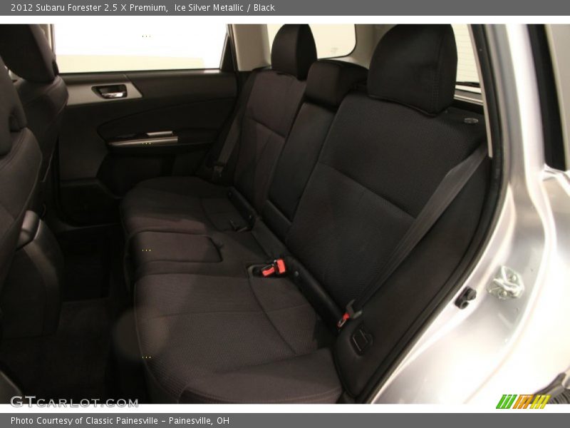 Ice Silver Metallic / Black 2012 Subaru Forester 2.5 X Premium