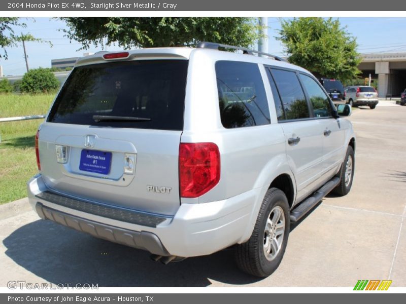 Starlight Silver Metallic / Gray 2004 Honda Pilot EX 4WD