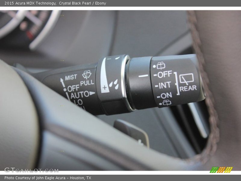 Crystal Black Pearl / Ebony 2015 Acura MDX Technology
