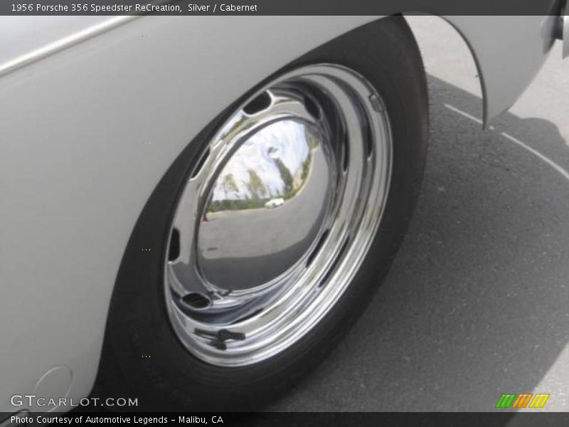 Silver / Cabernet 1956 Porsche 356 Speedster ReCreation