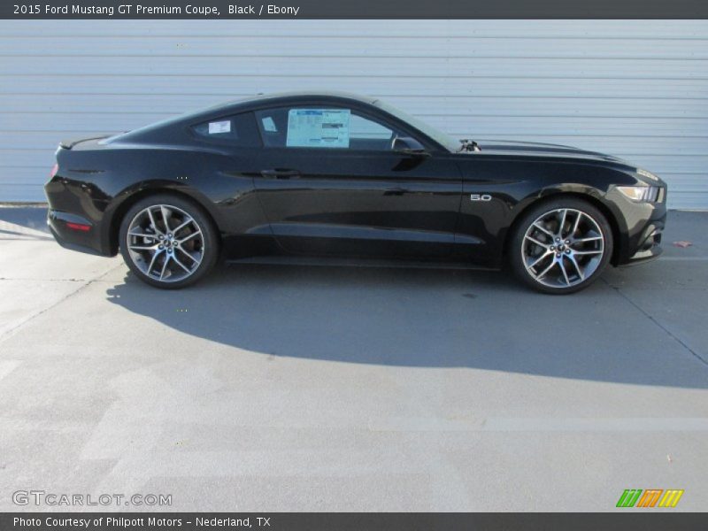 Black / Ebony 2015 Ford Mustang GT Premium Coupe