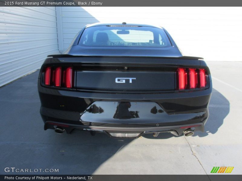 Black / Ebony 2015 Ford Mustang GT Premium Coupe
