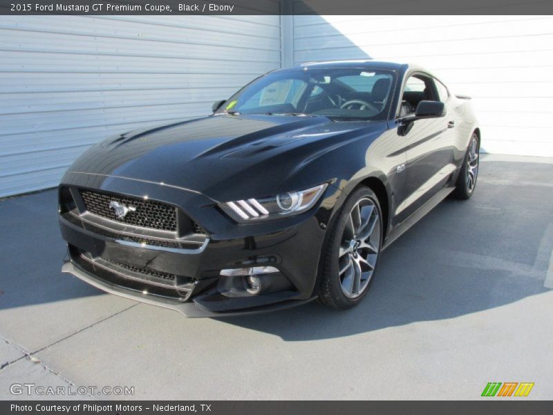 Black / Ebony 2015 Ford Mustang GT Premium Coupe