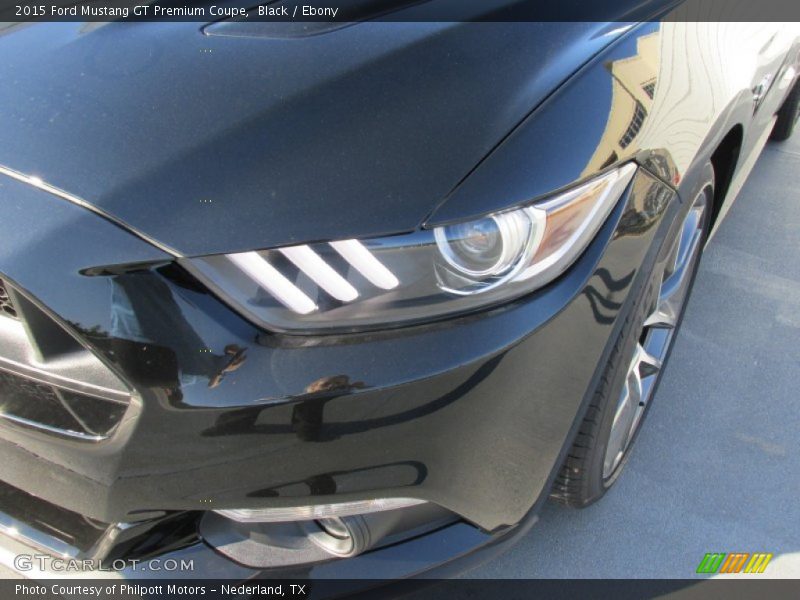 Black / Ebony 2015 Ford Mustang GT Premium Coupe