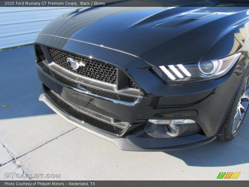 Black / Ebony 2015 Ford Mustang GT Premium Coupe