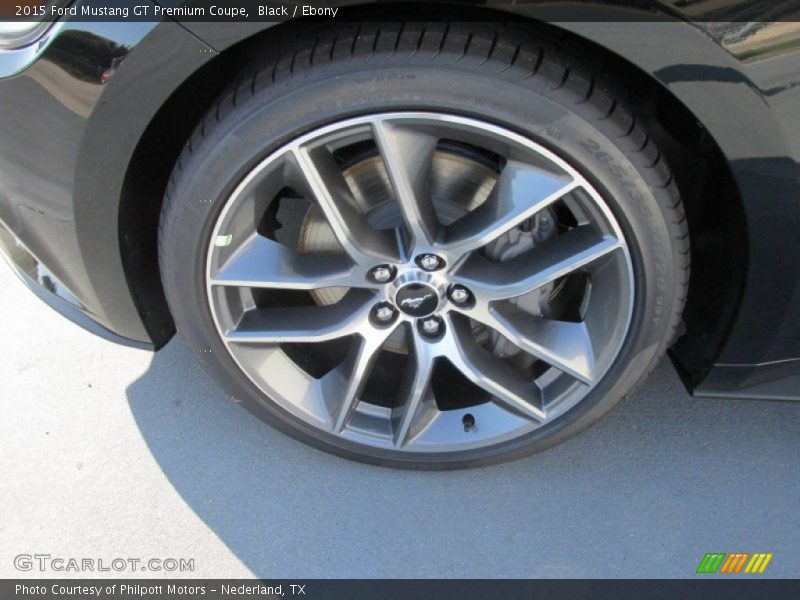 Black / Ebony 2015 Ford Mustang GT Premium Coupe