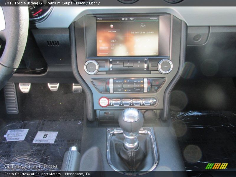 Black / Ebony 2015 Ford Mustang GT Premium Coupe