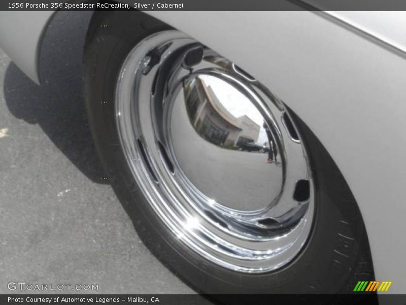 Silver / Cabernet 1956 Porsche 356 Speedster ReCreation