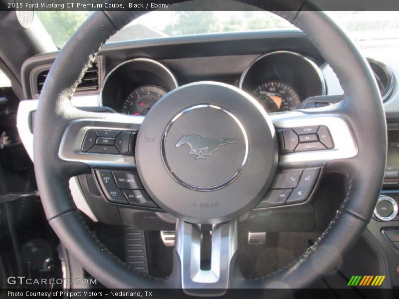 Black / Ebony 2015 Ford Mustang GT Premium Coupe